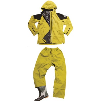 AGS-4000S Y レインウェア 上下セット 1セット makku 【通販モノタロウ】