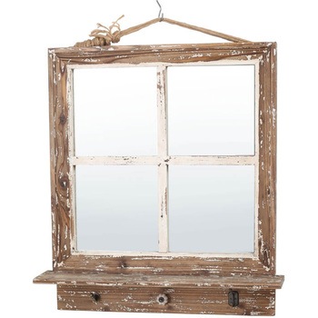 K755-934 WOOD FRAME MIRROR ウッドフレームミラー 1個 ダルトン