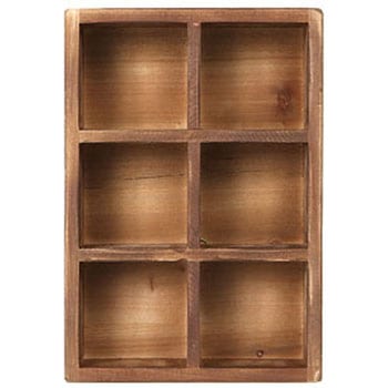6 PARTITION WOODEN BOX H65 6パーテーション ウッデン ボックス ダルトン
