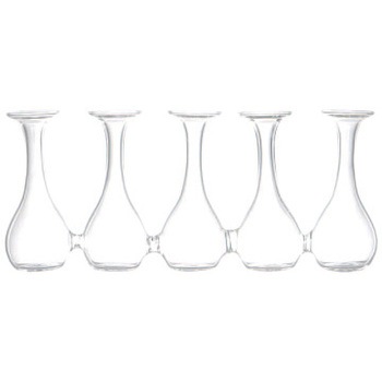 A565-505A GLASS VASE ''SPARAXIS PARADE'' �K���X�x�[�X "�X�p���N�V�X �p���[�h" �_���g�� 43398049