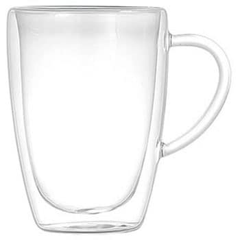 G815-968-35 DOUBLE WALL GLASS MUG ダブルウォール グラスマグ 1個