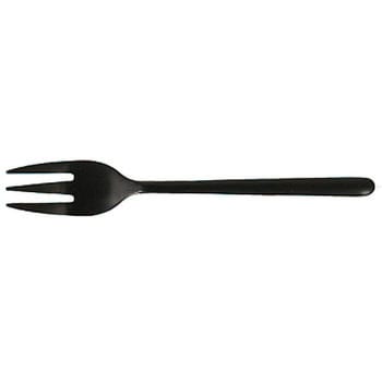 DTCT-19BK/DSF SVELTE CUTLERY M.BLACK DESSERT FORK スヴェルト カトラリー (マットブラック) デザート フォーク 1ケース(6本) ダルトン 【通販モノタロウ】