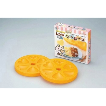 レンジでマドレーヌ ハート2P 下村工業