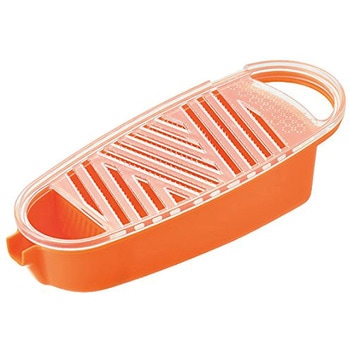キッチンアラモード 受皿付おろし器 下村工業