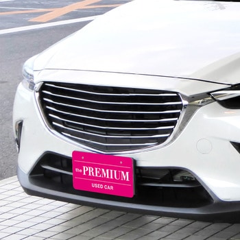 既製ナンバープレート(フロント用) ジャストコーポレーション