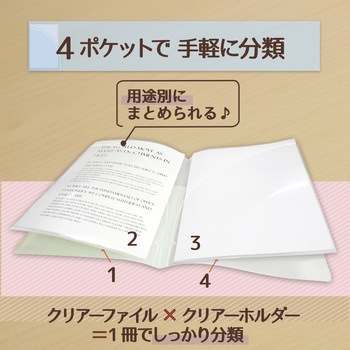 Pasty (パスティ) スリムホルダーファイル プラス(文具)