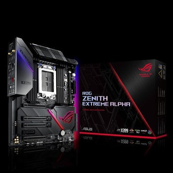 ROG ZENITH EXTREME ALPHA EATXゲーミングマザーボード 1台 ASUS