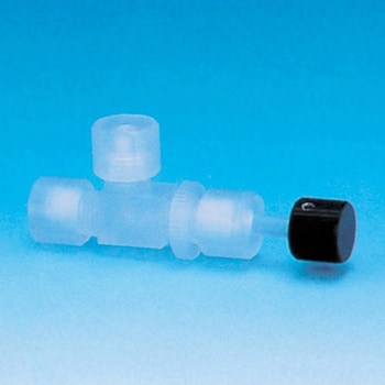 PTFE ミニニードルバルブL型 コクゴ