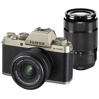 Fujifilm X T100ダブルズームレンズキット フジフイルム コンパクトデジタルカメラ 通販モノタロウ X T100wzlk G