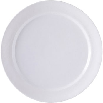 フュージョンホワイトリム皿 - カネ大白木屋