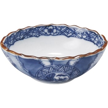 染付祥瑞千代口 カネ大白木屋