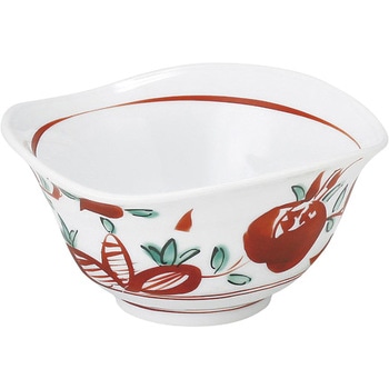 赤絵ざくろなぶり小鉢 カネ大白木屋