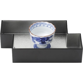 筏盛箱黒内銀雲 カネ大白木屋