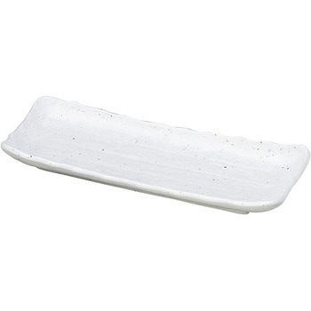 白マット水晶付出皿 - カネ大白木屋