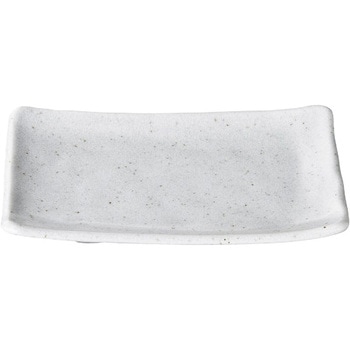 さざなみ白スジ串皿 カネ大白木屋