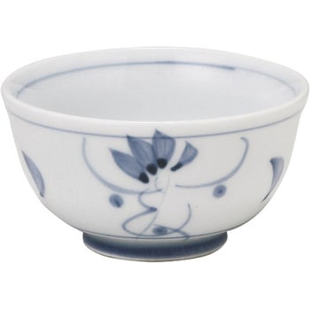 古染草花反千茶 カネ大白木屋