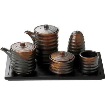 焼締楊枝入 カネ大白木屋