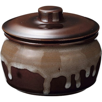 茶重ね蓋物 カネ大白木屋
