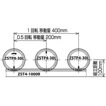 ZSTP2-30L ZSTP シュネーベルガー 小原歯車工業(KHK) 並歯 - 【通販