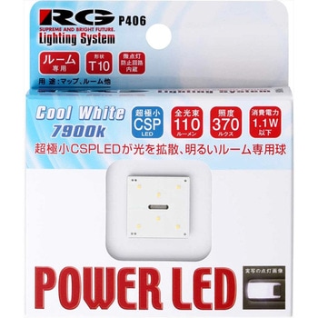 RG LED T10トッププレート 7900K RG(レーシングギア)