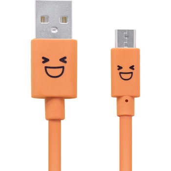 USBケーブル USB A-microB USB2.0 2A出力 難燃性 1.2m スマートフォン タブレット エレコム