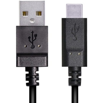エレコム USB TYPE C ケーブル タイプC (USB A to USB C) 3A出力で超