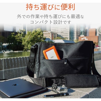 2EUAP9 HDD (ハードディスク) 外付け ポータブル Type-C 耐衝撃 Rugged ...