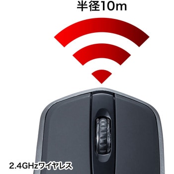 ワイヤレス充電マウス サンワサプライ