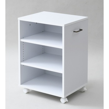 Ecsr 4538 Wh 収納ラック キャスター付き 1台 Yamazen 山善 通販サイトmonotaro