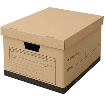 ファイル対応 書類収納ボックス 5個組 東洋ケース 文書保存箱 通販モノタロウ Yz Twb Nabk 5