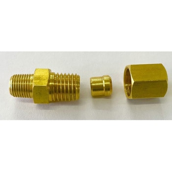 銅管くい込み継手 ハーフユニオン 15MPa マルエム産業