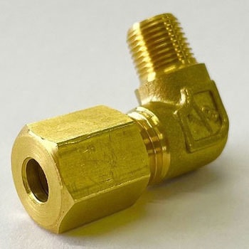 銅管くい込み継手 ハーフエルボ 15MPa マルエム産業