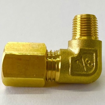 銅管くい込み継手 ハーフエルボ 15MPa マルエム産業