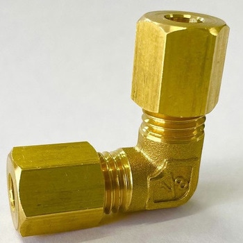 銅管くい込み継手 ユニオンエルボ 15MPa マルエム産業