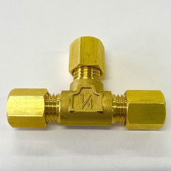 銅管くい込み継手 ユニオンチーズ 15MPa マルエム産業