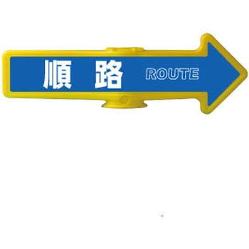 チェーンアロー [順路]両面表示 つくし工房