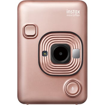 INS MINI HM1 BLUSH GOLD ハイブリッドインスタントカメラ instax mini LiPlay 1台 フジフイルム  【通販モノタロウ】