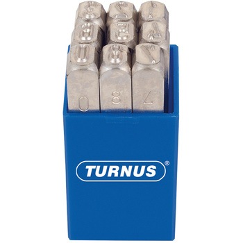 高硬度用数字刻印セット TURNUS