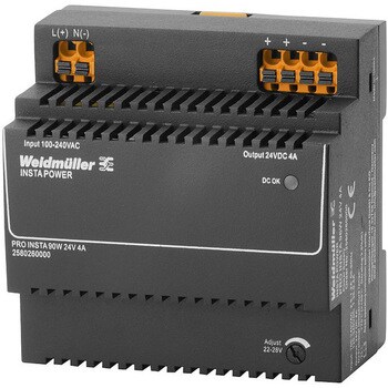 2580260000 PRO INSTAシリーズ 電源 PRO INSTA 96W 24V 4A 1個 2580260000 PRO INSTAシリーズ 電源 PRO INSTA 96W 24V 4A 1個