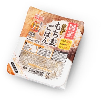 150g×1P×24入り ケース 国産もち麦パックごはん 150g×1P ×24入 1ケース(150g×24パック) アイリスオーヤマ  【通販モノタロウ】