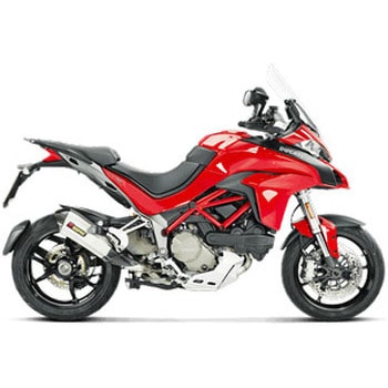 オプショナルヘッダー (チタン) Ducati Multistrada 1200 (2010-2017) AKRAPOVIC (アクラポビッチ)