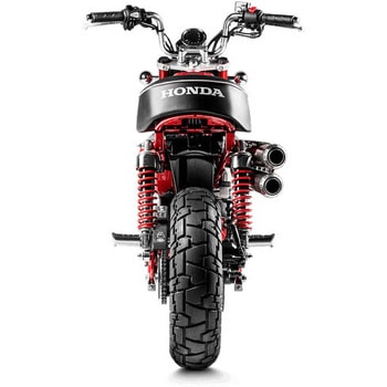 E-H125R1 オプショナルヘッダー (ステンレススチール) Honda Monkey (2019-2020) 1個 AKRAPOVIC  【通販モノタロウ】