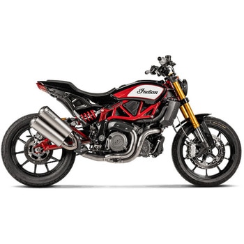 オプショナルヘッダー (チタン) Indian FTR 1200 / S (2019-2020) AKRAPOVIC (アクラポビッチ)