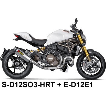 ヒートシールド (カーボン) Ducati Monster 1200 R (2017-2018) AKRAPOVIC (アクラポビッチ)
