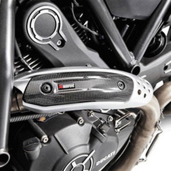 ヒートシールド (カーボン) Ducati Monster 797 (2017-2018) AKRAPOVIC (アクラポビッチ)