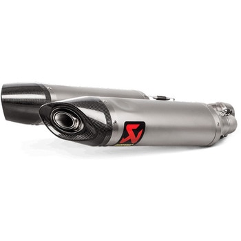 スリップオンライン (チタン) Aprilia SHIVER 900 (2017-2020) - AKRAPOVIC (アクラポビッチ)
