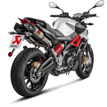 スリップオンライン (チタン) Aprilia SHIVER 900 (2017-2020) - AKRAPOVIC (アクラポビッチ)