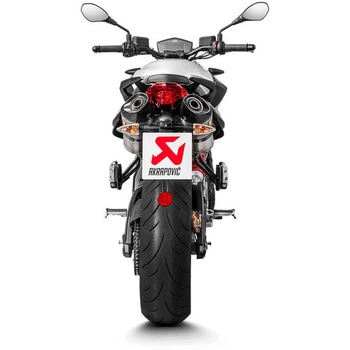 スリップオンライン (チタン) Aprilia SHIVER 900 (2017-2020) - AKRAPOVIC (アクラポビッチ)