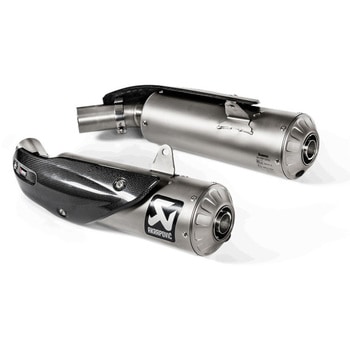 スリップオンライン (チタン) Ducati Scrambler 1100 (2018-2020) AKRAPOVIC (アクラポビッチ)