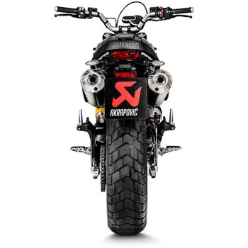 スリップオンライン (チタン) Ducati Scrambler 1100 (2018-2020) AKRAPOVIC (アクラポビッチ)